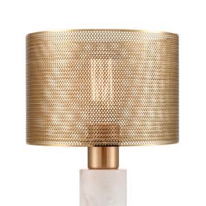 Sureshot 15'' High 1-Light Table Lamp - Aged Brass 3
