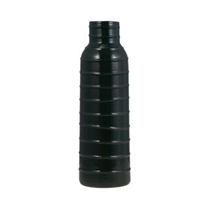 CER, 17"H TRIBAL VASE, FOREST GREEN 3