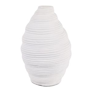 KELSEYHOLM WHITE VASE 14 (IN) 4