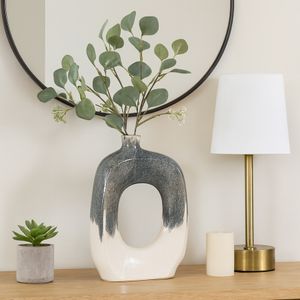 BRICE BLUE VASE 16 (IN) 12