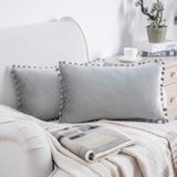 Alaundra Tassels Reversible Throw Pillow 1