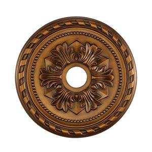 Corinthian 22'' Wide Medallion - Antique Bronze 1