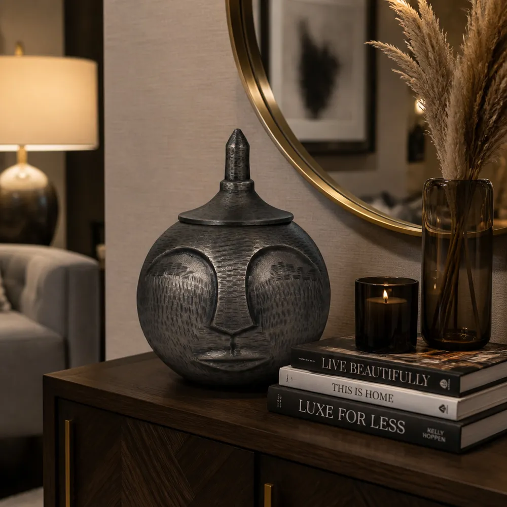 LANEPARK GRAY JAR 13 (IN)