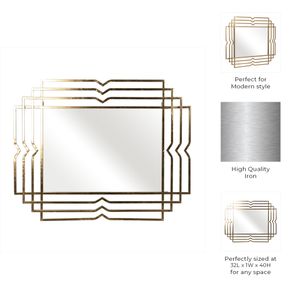 RHEAWICK GOLD MIRROR 40 (IN) 8