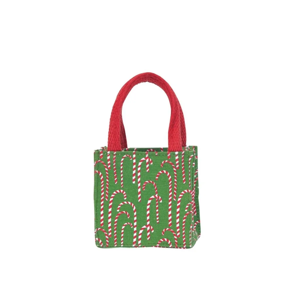 Candy Canes Small Tincy Wincy Reusable Gift Bag