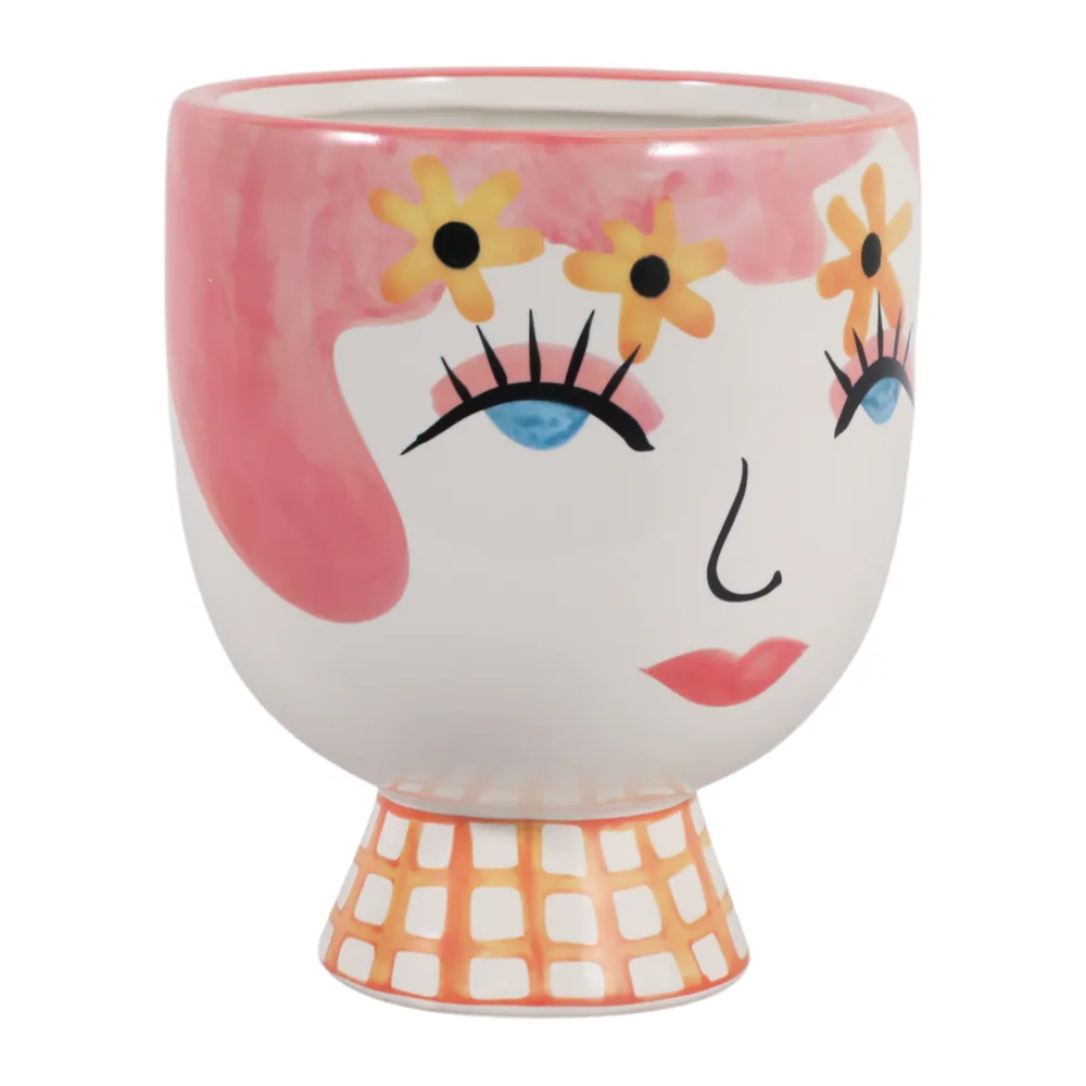 GARSONHOLM PINK PLANTER 7 (IN)