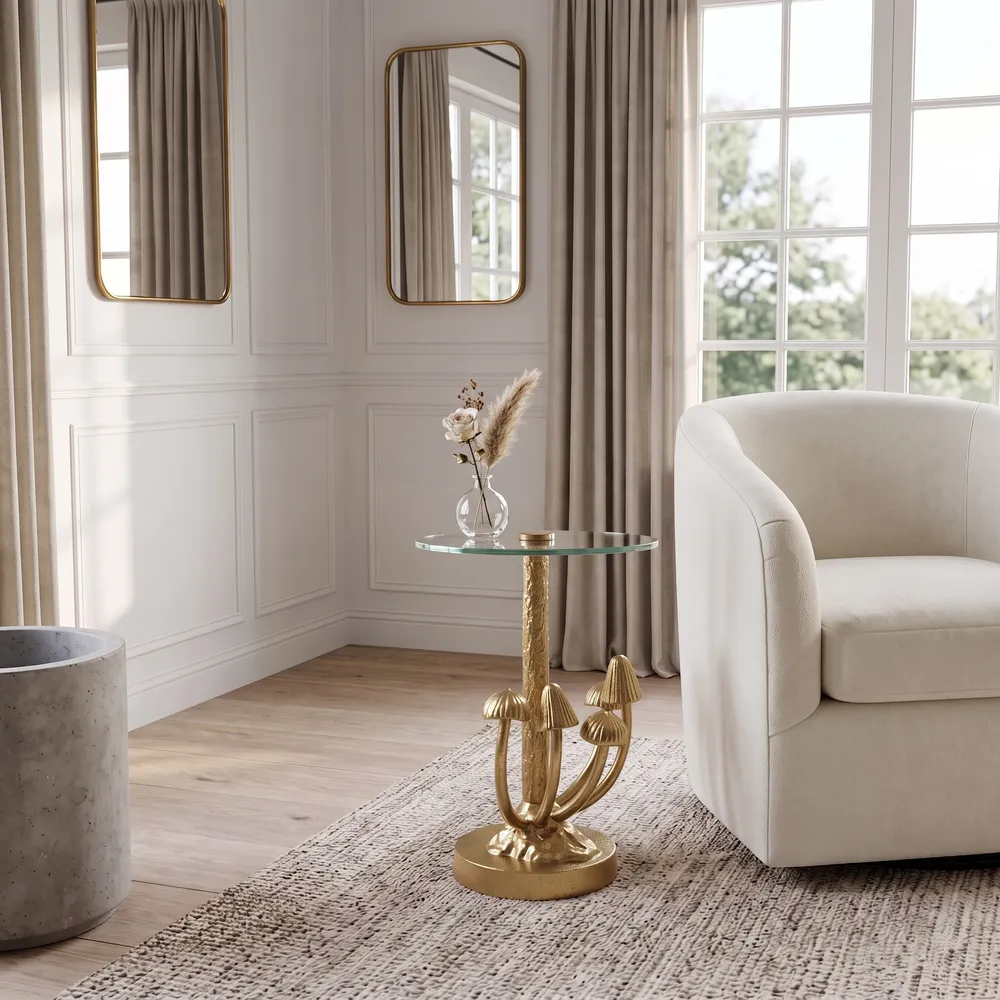 VALEWOOD GOLD TABLE 20 (IN)