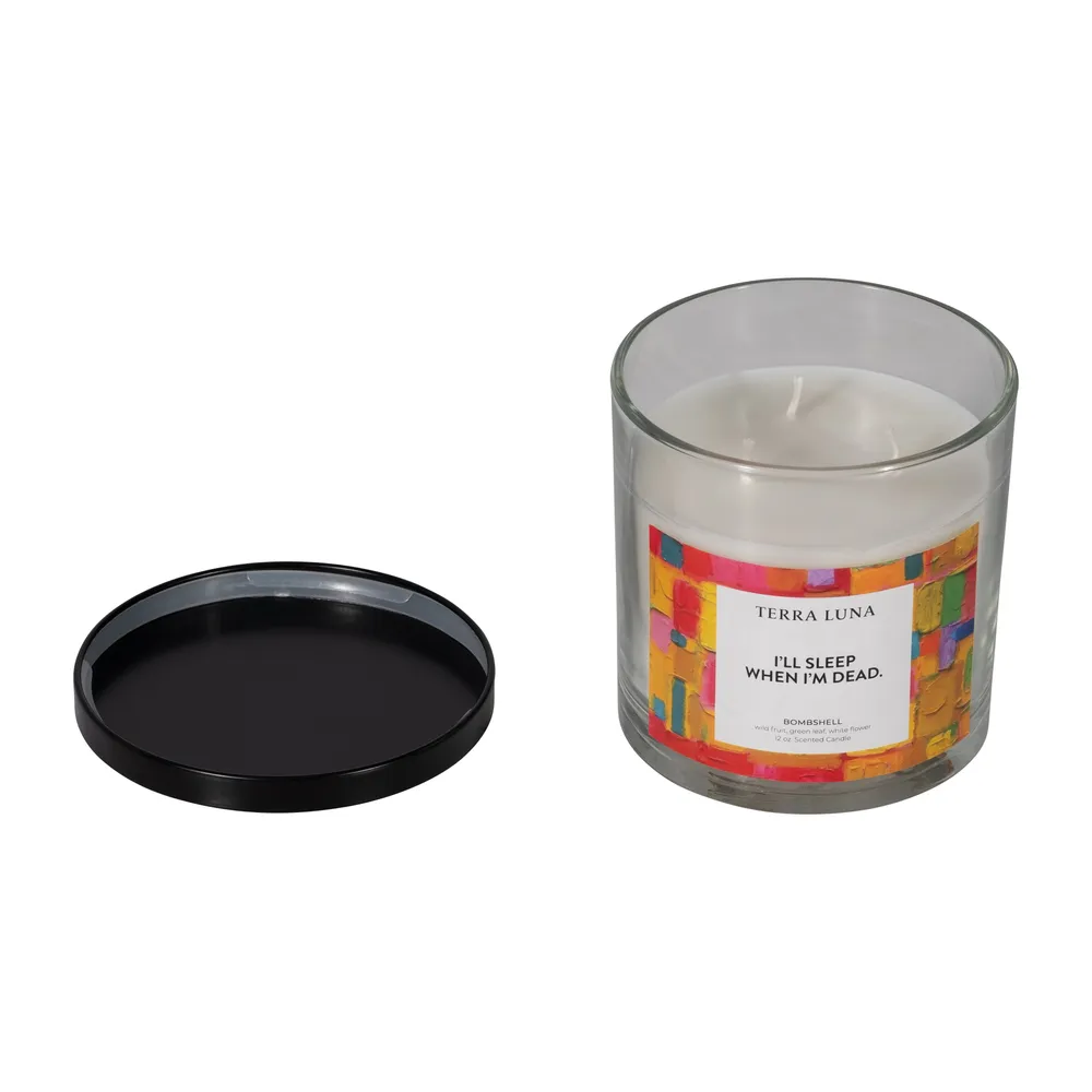 NELSONCROSS SLEEP WHEN I'M DEAD CANDLE 4 (IN)