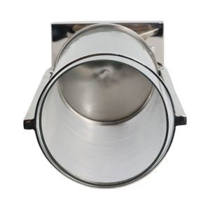 OLIVERHAVEN SILVER CANDLE HOLDER 23 (IN) 7