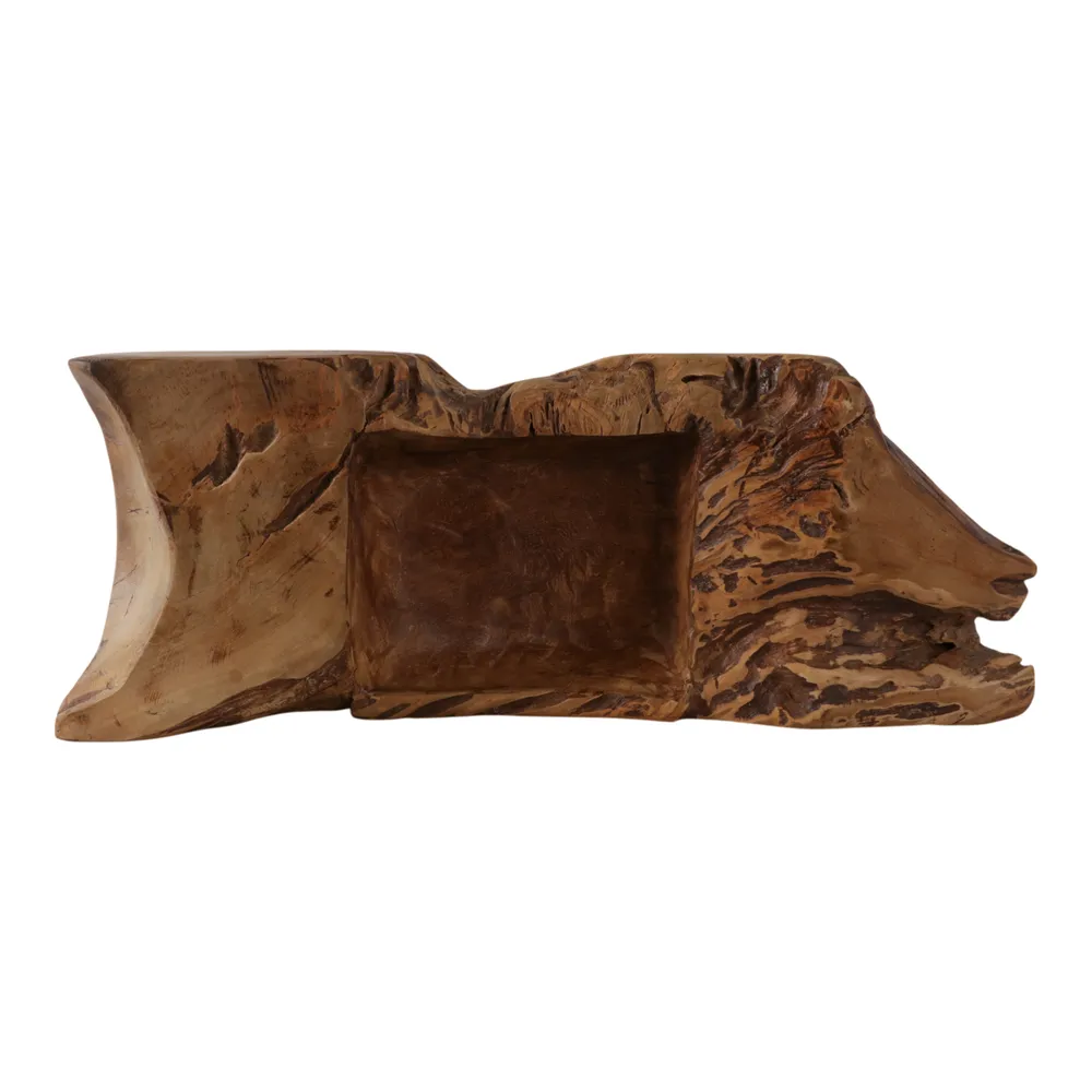 CARSONHOLM BROWN BOWL 6 (IN)