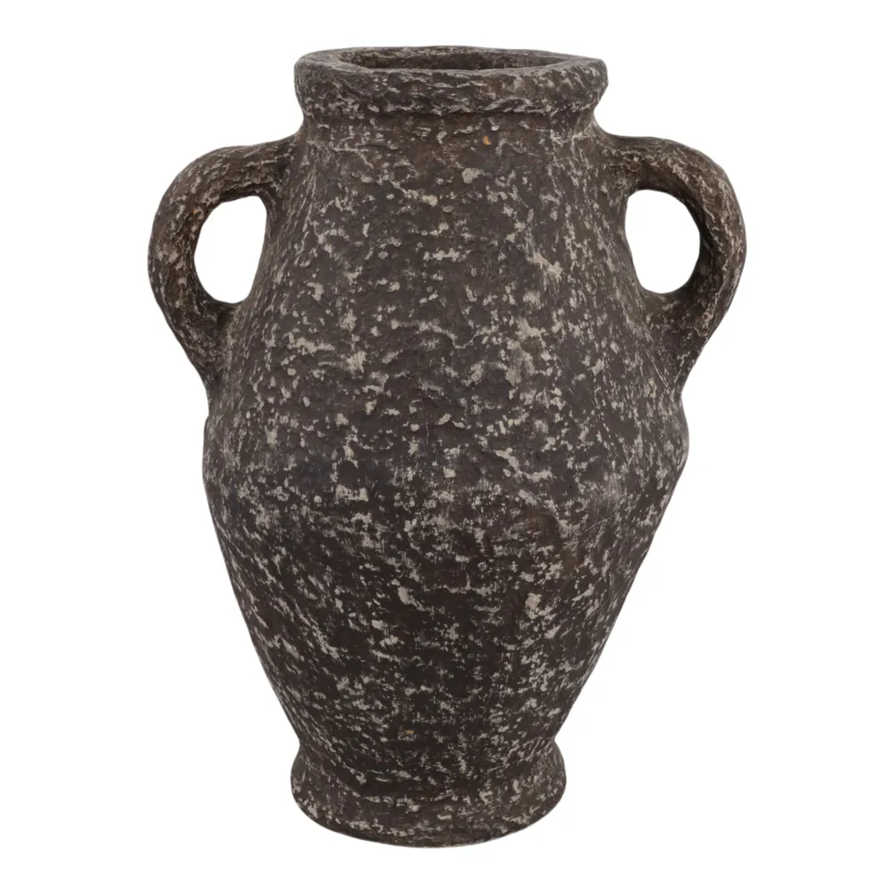 NATESTONE BROWN VASE 24 (IN)