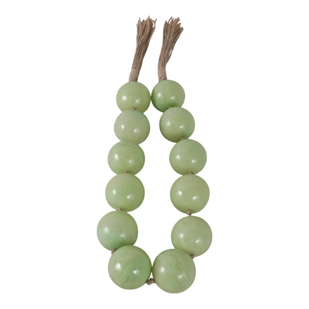 PALMERHAVEN GREEN BEAD 2 (IN)