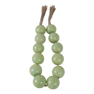 PALMERHAVEN GREEN BEAD 2 (IN) 6
