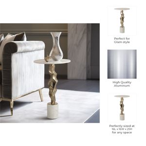 MAXWORTH GOLD TABLE 25 (IN) 7