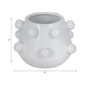NELSONHAM WHITE PLANTER 5 (IN) 7