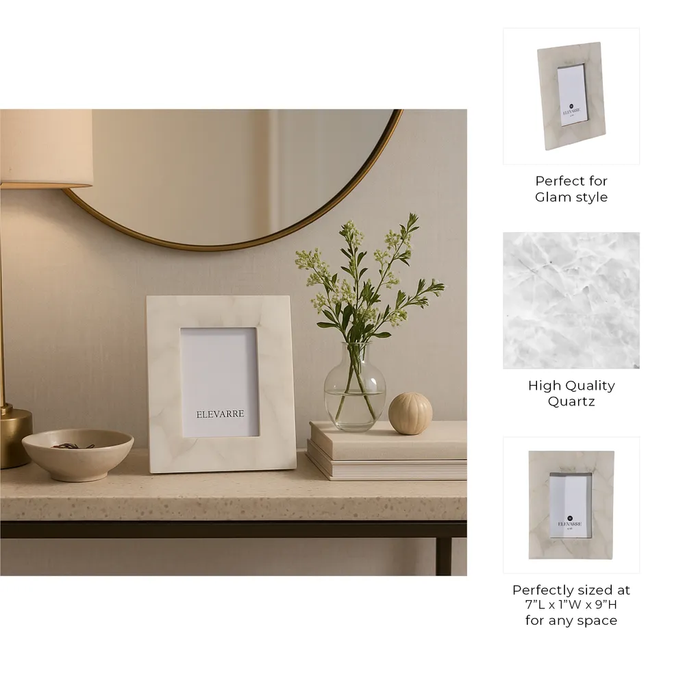 COOPERHAVEN WHITE FRAME 9 (IN)