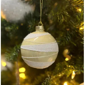 Vanilla Truffle Ornament 3x3in 1