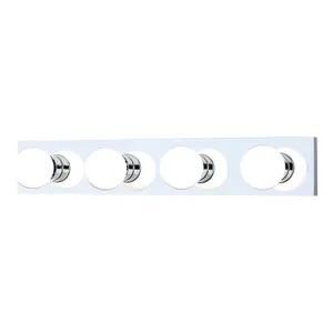 Vanity Strips 24'' Wide 4-Light Vanity Light - Chrome 1