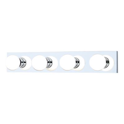 Vanity Strips 24'' Wide 4-Light Vanity Light - Chrome