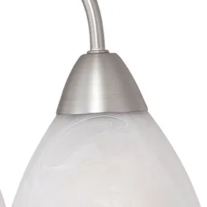 Tia 17.75'' Wide 3-Light Chandelier - Matte Nickel 2