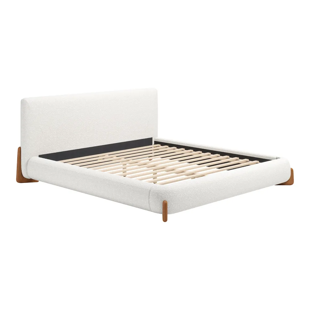 Baris King Bed Ivory
