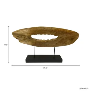 MORTONBEACH BROWN DECOR 15 (IN) 6