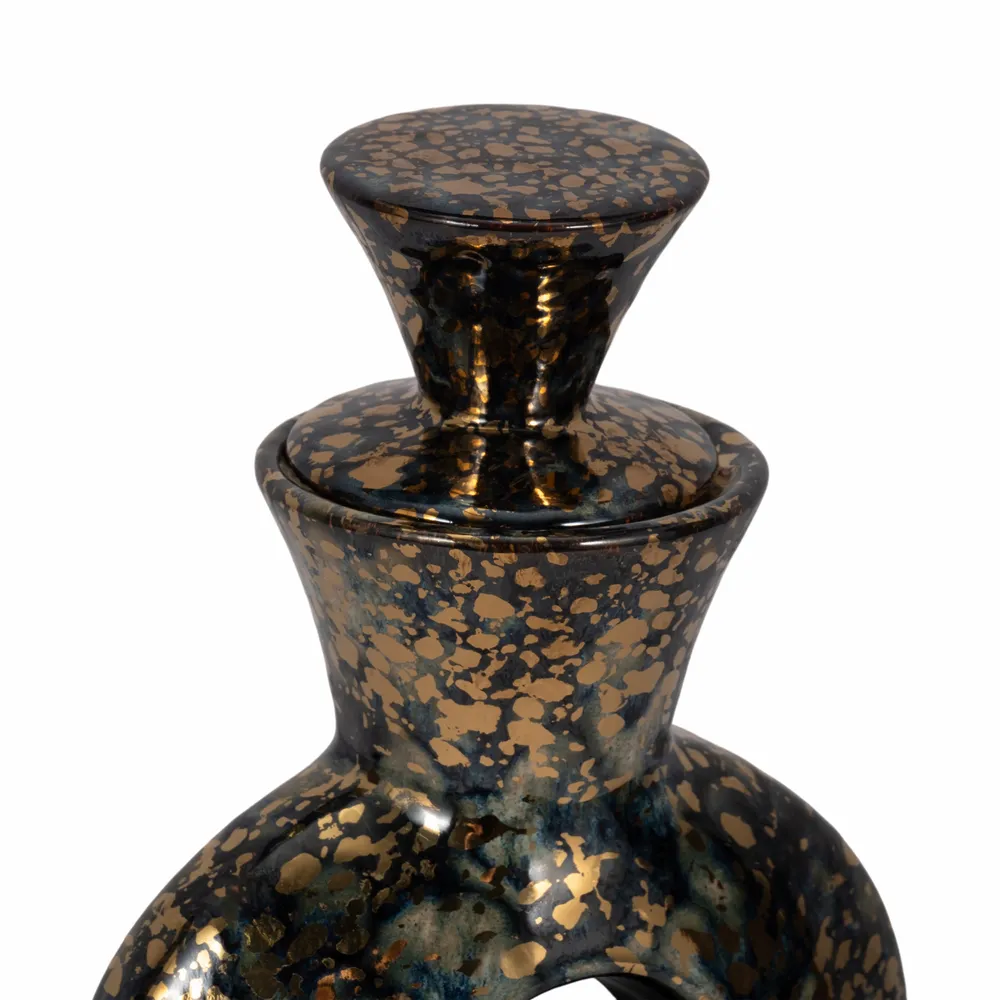 BARTONFIELD BROWN VASE 16 (IN)