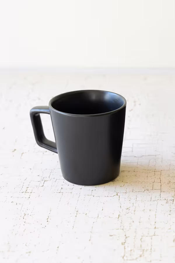 Set of 4 Slate Ceramic Mugs