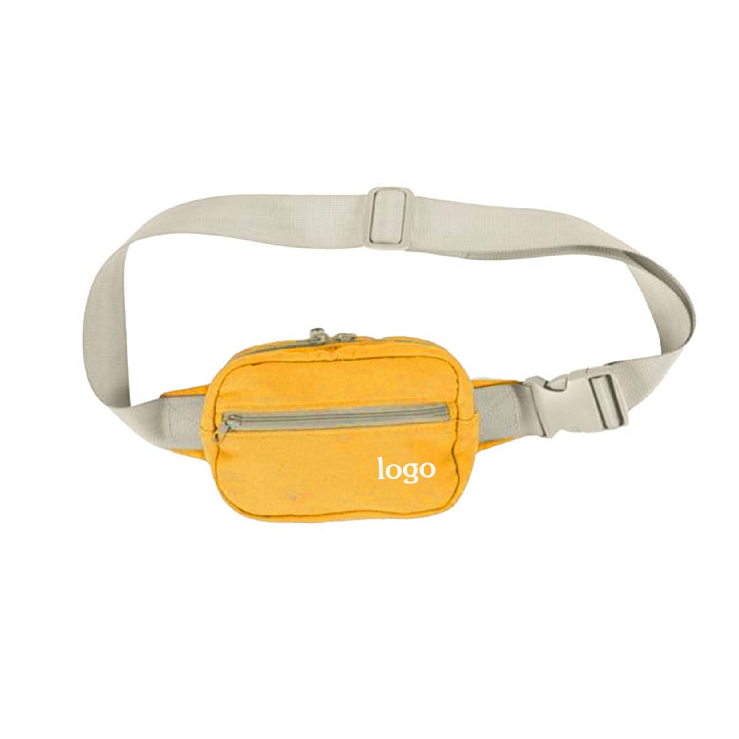 CANVAS HIP BAG - YELLOW