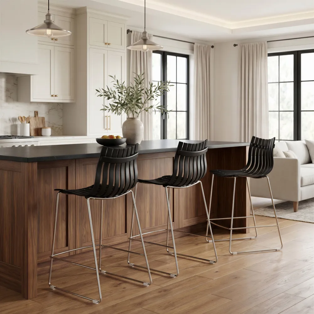 Beaufort Counter Stool Black