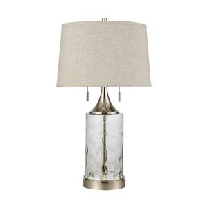 Tribeca 27'' High 2-Light Table Lamp - Clear 2