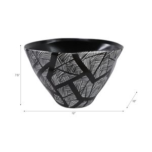 HAMLINSIDE BLACK BOWL 8 (IN) 9