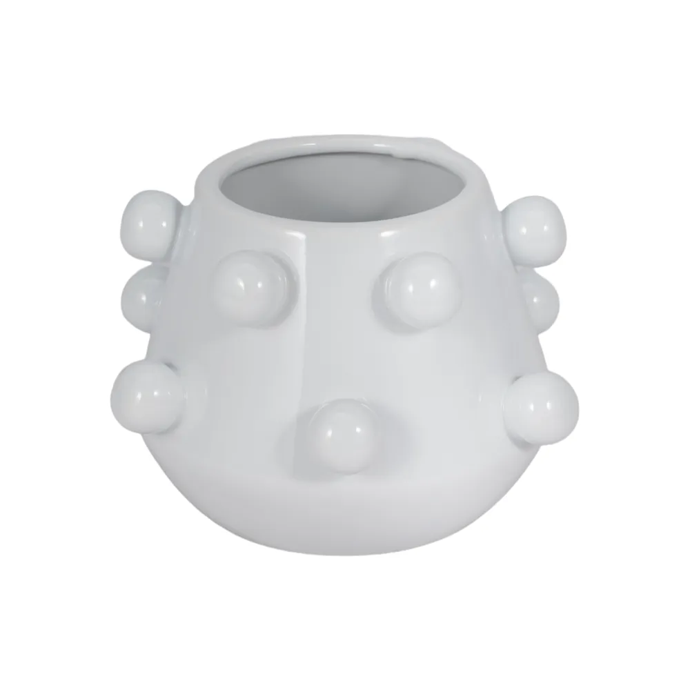 NELSONHAM WHITE PLANTER 5 (IN)