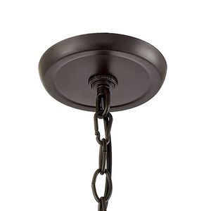 Weaverton 8'' Wide 1-Light Mini Pendant - Oil Rubbed Bronze 3