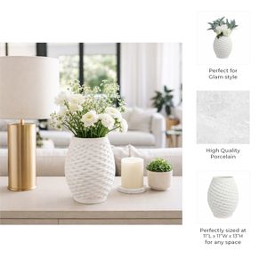 BAIRDVALE IVORY VASE 13 (IN) 10