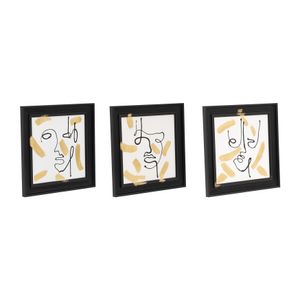 ENNISHOLM SET OF 3 BLACK ART 28 (IN) 3