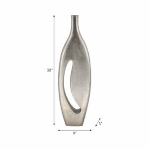 COLVINRUN SILVER VASE 28 (IN) 10