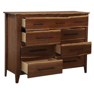 Heartland Walnut Nine drawer Dresser - Premium 6