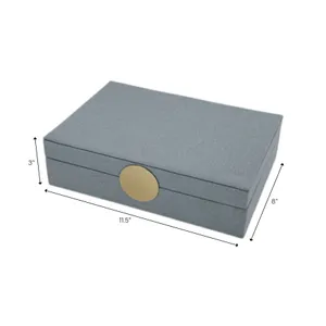 BARLOWMORE BLUE JEWELRY BOX 3 (IN) 10