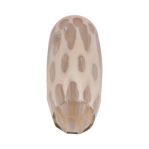 HATCHERHAVEN TAN GLASS VASE 15 (IN) 6