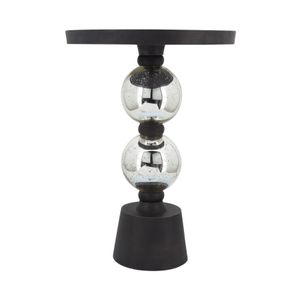 BROCKWAY BLACK TABLE 22 (IN) 4