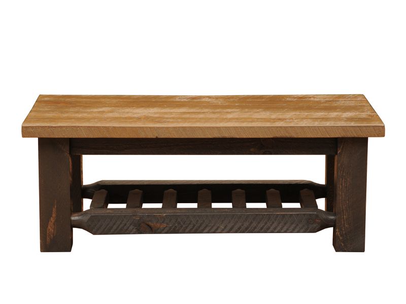 WoodShop Mission Point Rectangle Coffee Table - 40" x 20" - Standard 2