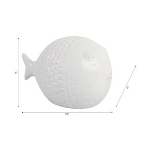 ELLIOTDALE WHITE DECOR 6 (IN) 9