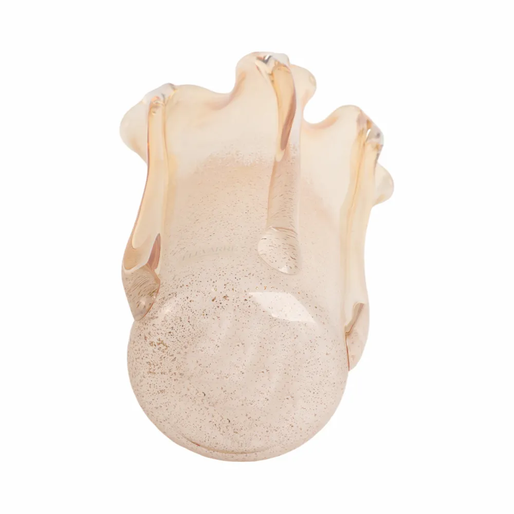 DAXTONROSE TAN GLASS VASE 13 (IN)