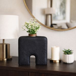 ROLANDCREST BLACK VASE 13 (IN) 13