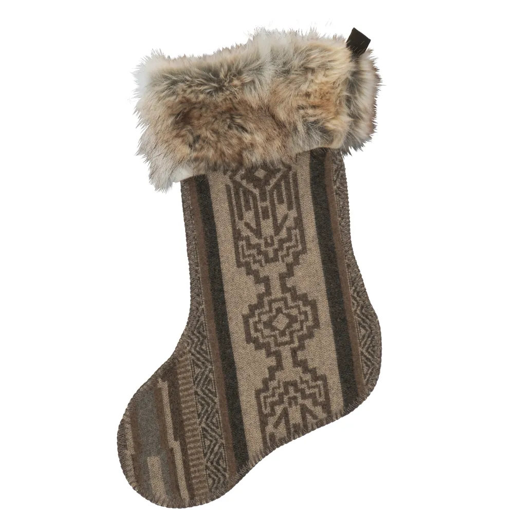 Lodge Lux Christmas Stocking (14x20)