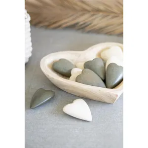 Hand-Carved Wood Heart Bowl 2
