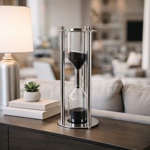 ELMWORTH SILVER HOURGLASS 18 (IN) 2