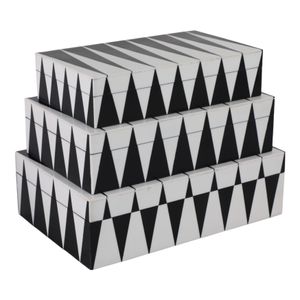 WALT SET OF 3 BLACK BOXES 4 (IN) 6