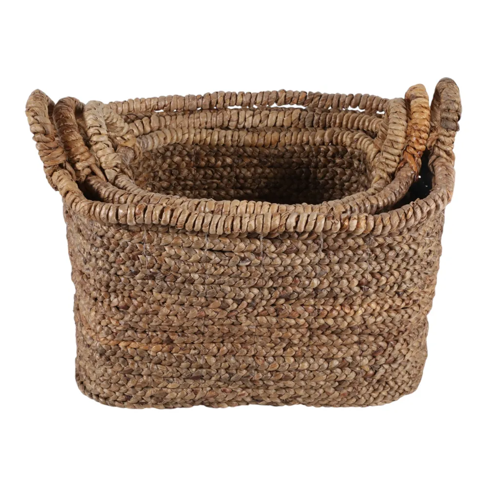REXMORE SET OF 3 BROWN BASKETS 16 (IN)